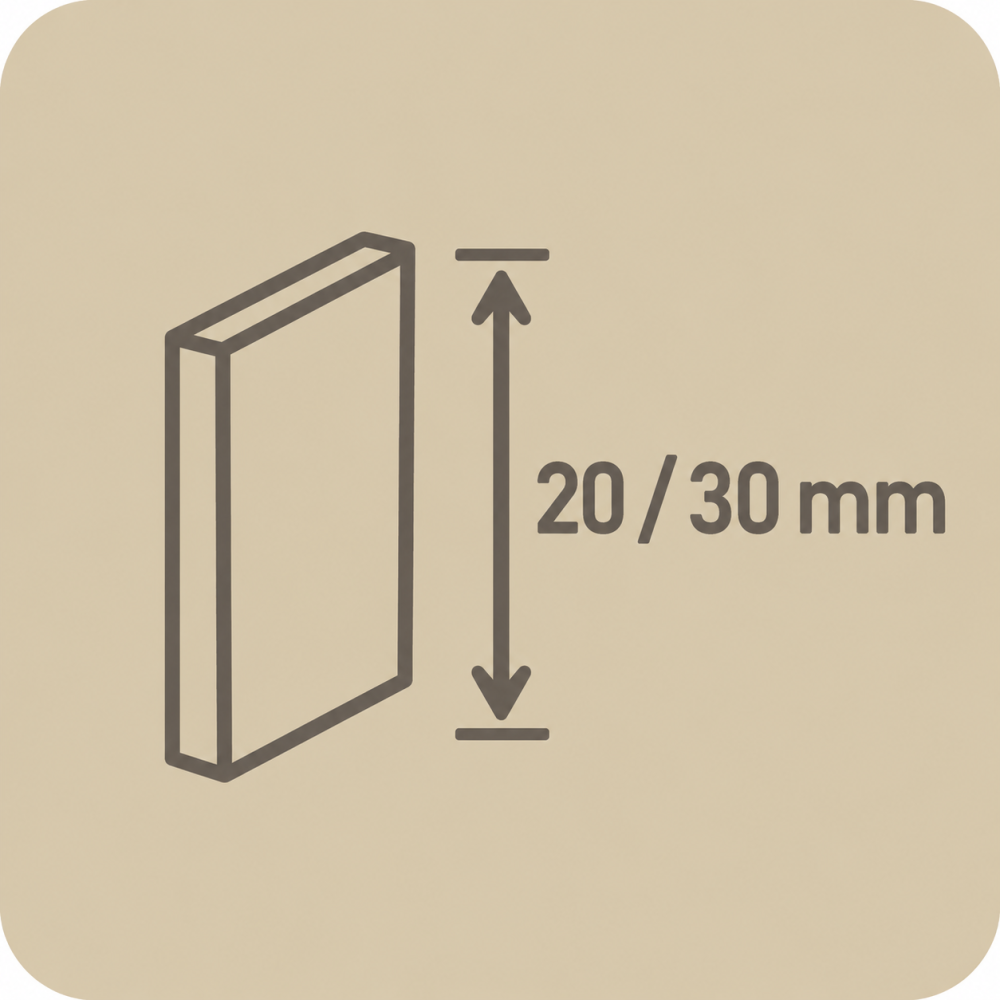 Materialstärke