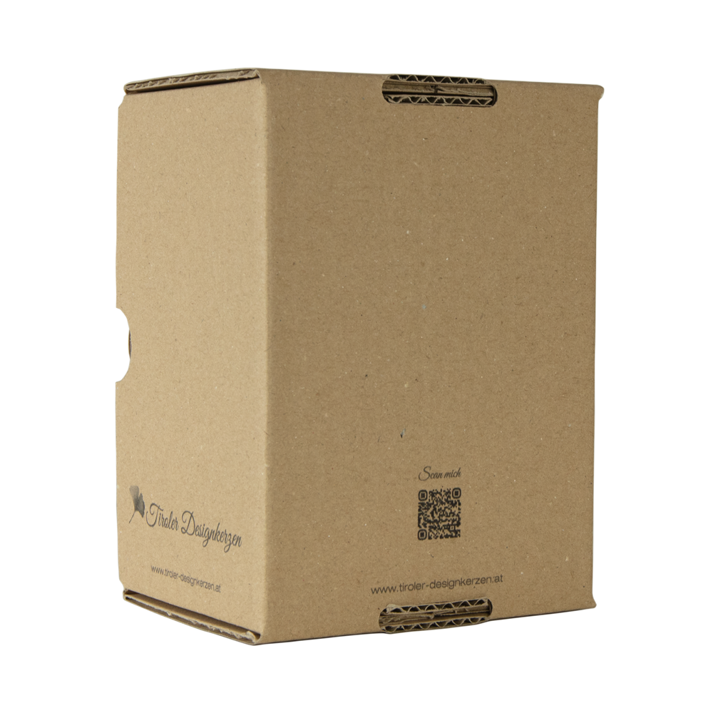 Kerzenverpackung Rückseite