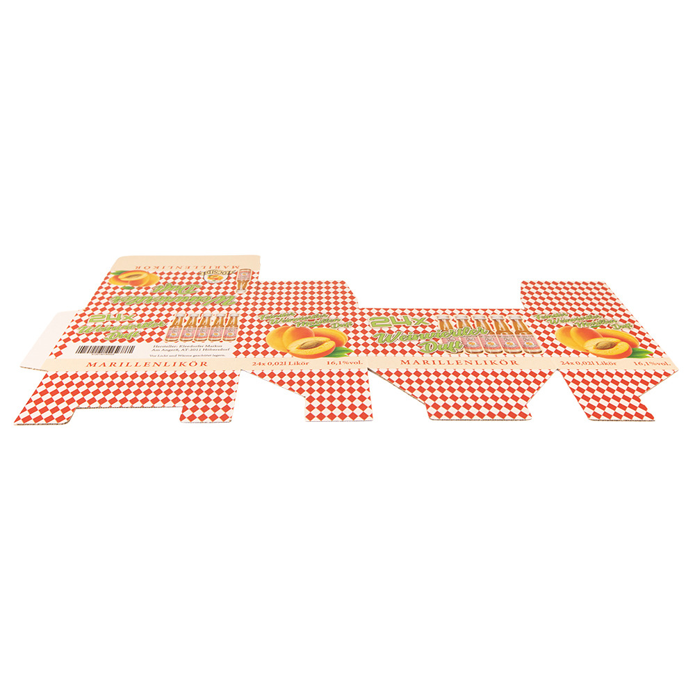 Flacher Karton