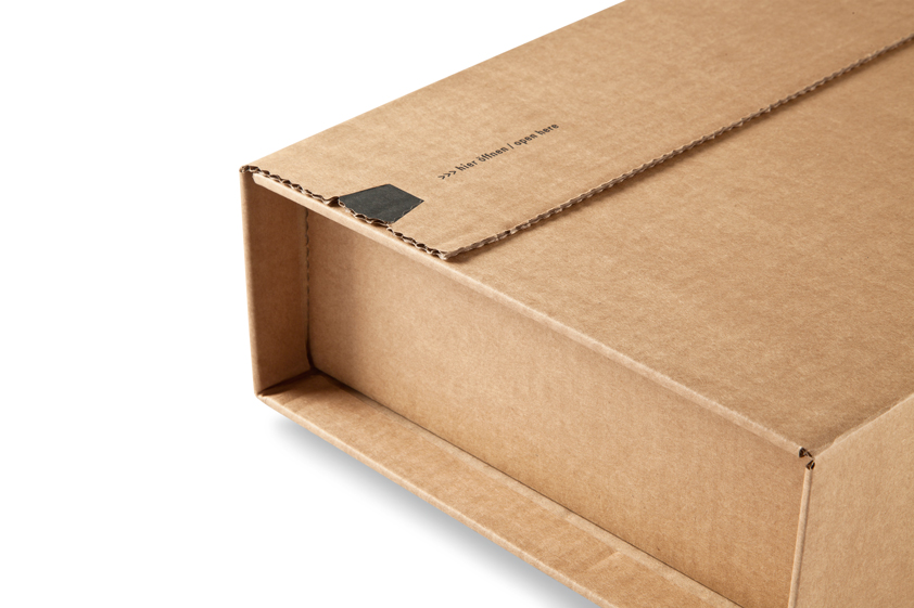 E-Commerce Ordnerversandverpackung