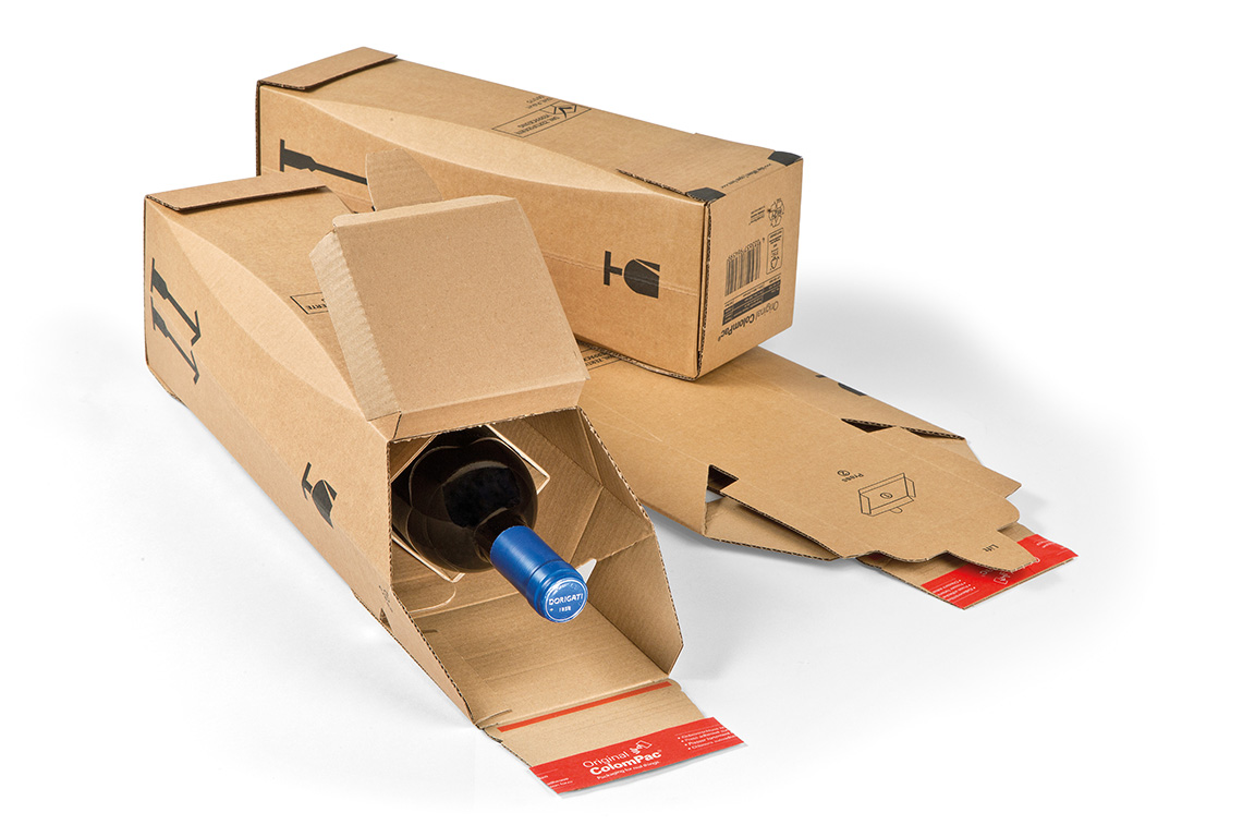 E-Commerce Flaschenversandverpackung (DHL zertifiziert)