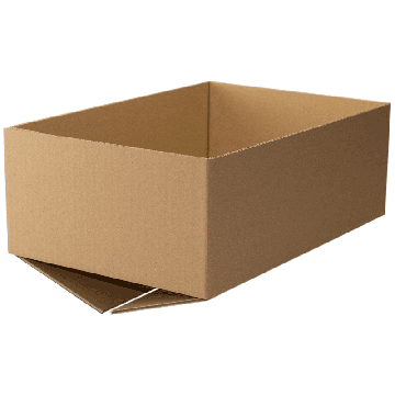 einseitig offener Karton FEFCO 0200 unbedruckt