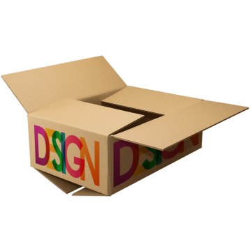 Faltkarton FEFCO 0201 bedruckt