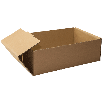 einseitig offener Steckkarton FEFCO 0422 unbedruckt