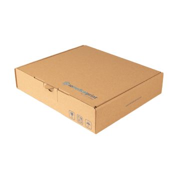 Maßangefertigte Produktverpackung mit Postsicherungslasche