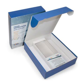 Produktverpackung mit Inlay für die Industrie