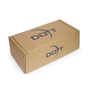 Natur-Versandbox mit Logo