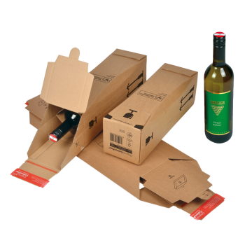 E-Commerce Flaschenversandverpackung (DHL zertifiziert) E-Commerce Flaschenversandverpackung (DHL zertifiziert)