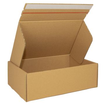 E-Commerce Versandkarton mit Selbstklebeverschluß FEFCO 0885 unbedruckt