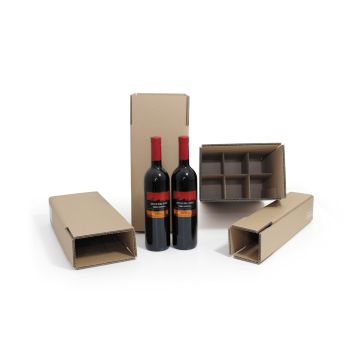 Flaschenversand Verpackung