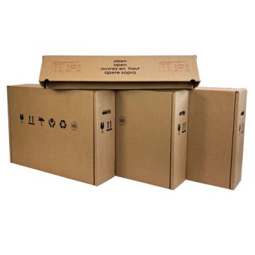 Produktkarton für Waschtische