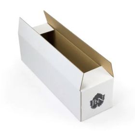 Liegende Versandverpackung mit Logoprint