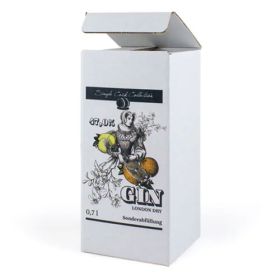 Flaschenkarton mit Druck