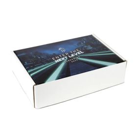 Foldbox mit bedrucktem Deckel