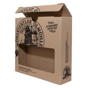 3-fach Flaschensetverpackung mit Druck