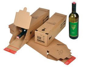 E-Commerce Flaschenversandverpackung (DHL zertifiziert)