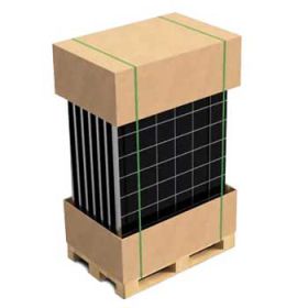 Verpackung für 2 PV-Solar-Module + 1 Stk. Zwischenlage