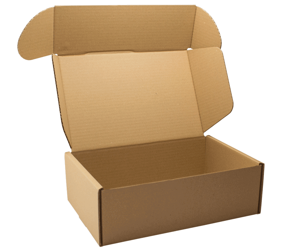 Versandschachtel, braun
