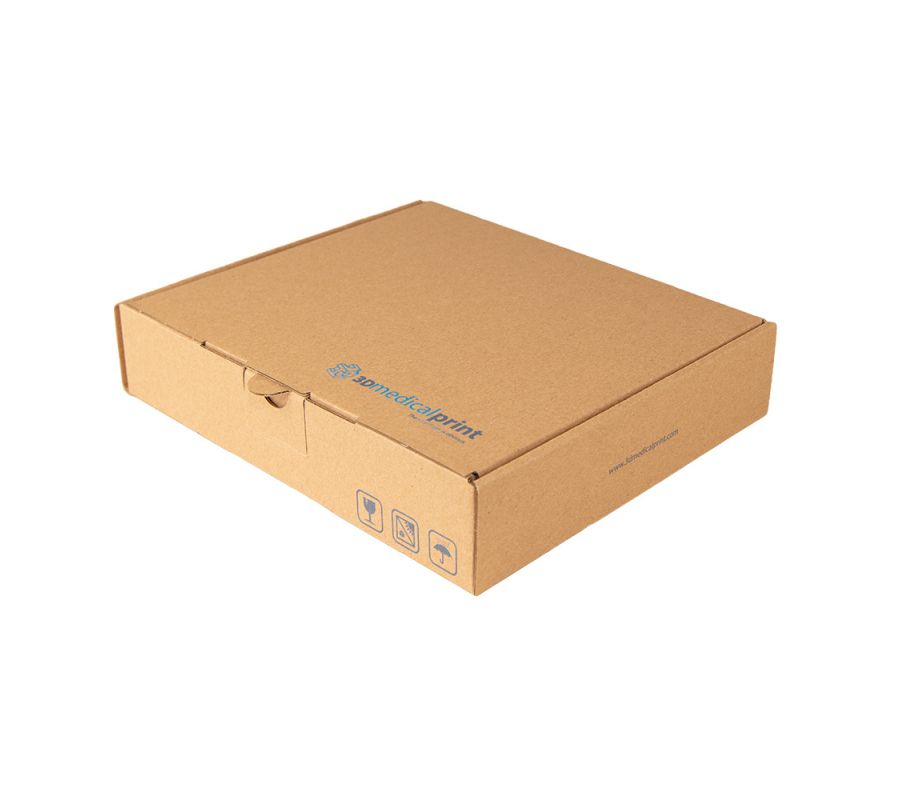 Maßangefertigte Produktverpackung mit Postsicherungslasche