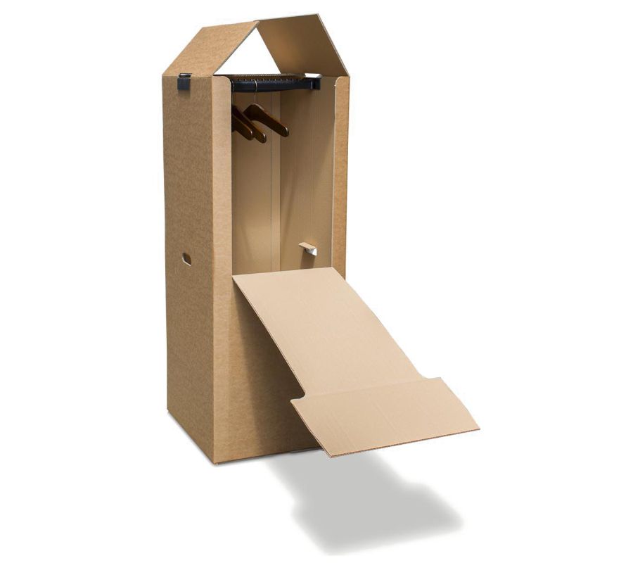 Kleiderkarton/Kleiderbox aus Karton
