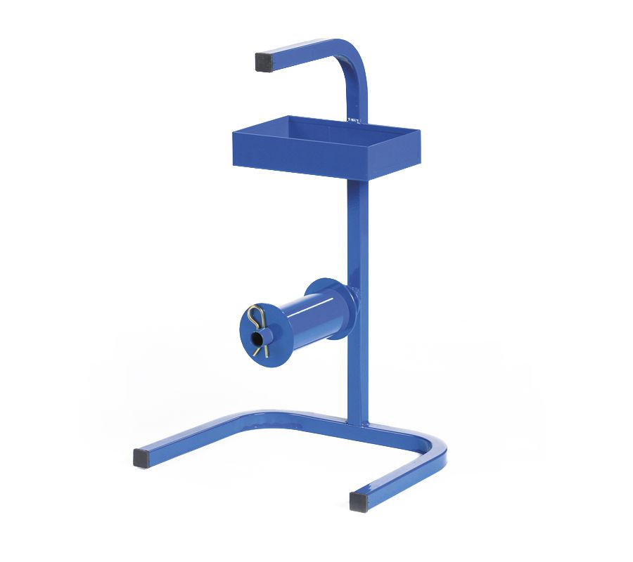 Abroller für Polyesterbänder