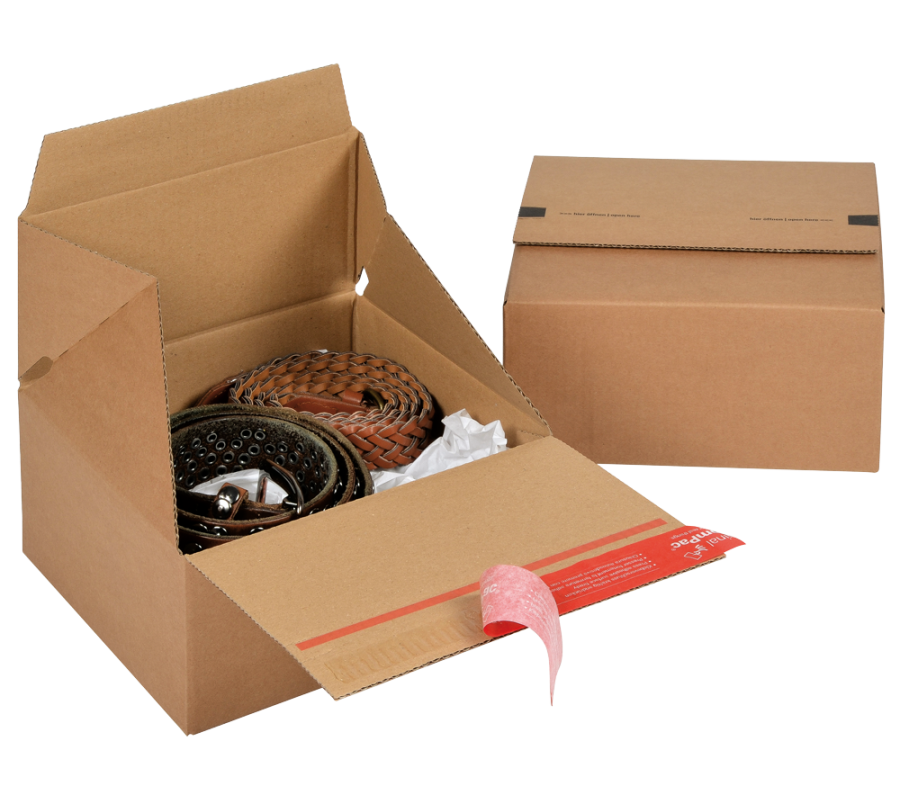 E-Commerce Euroboxen Größe S - Modulare Blitzbodenkartons
