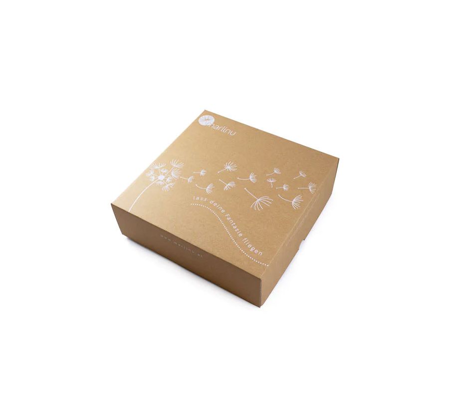 Deckelschachtel mit Druck