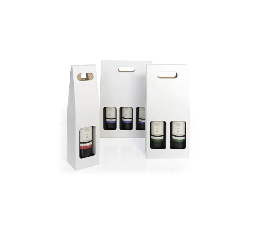 Flaschenträger weiß