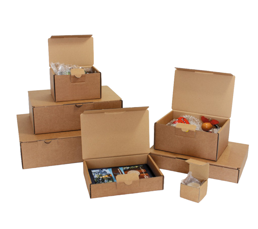 Versandschachtel FOLD-BOX, braun