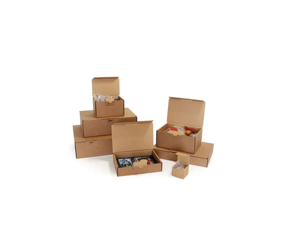 Versandschachtel Fold-Box braun