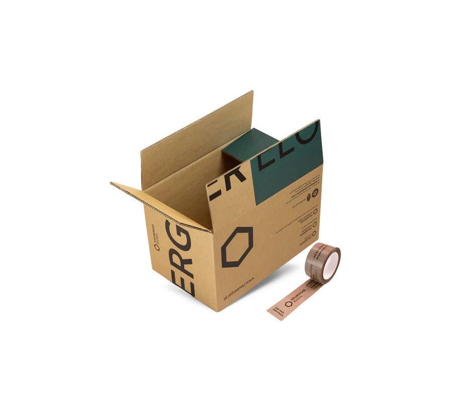 Versandkarton mit Design