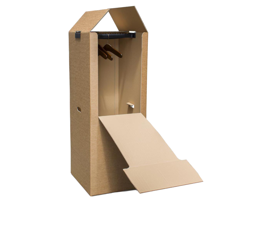 Kleiderkarton/Kleiderbox aus Karton