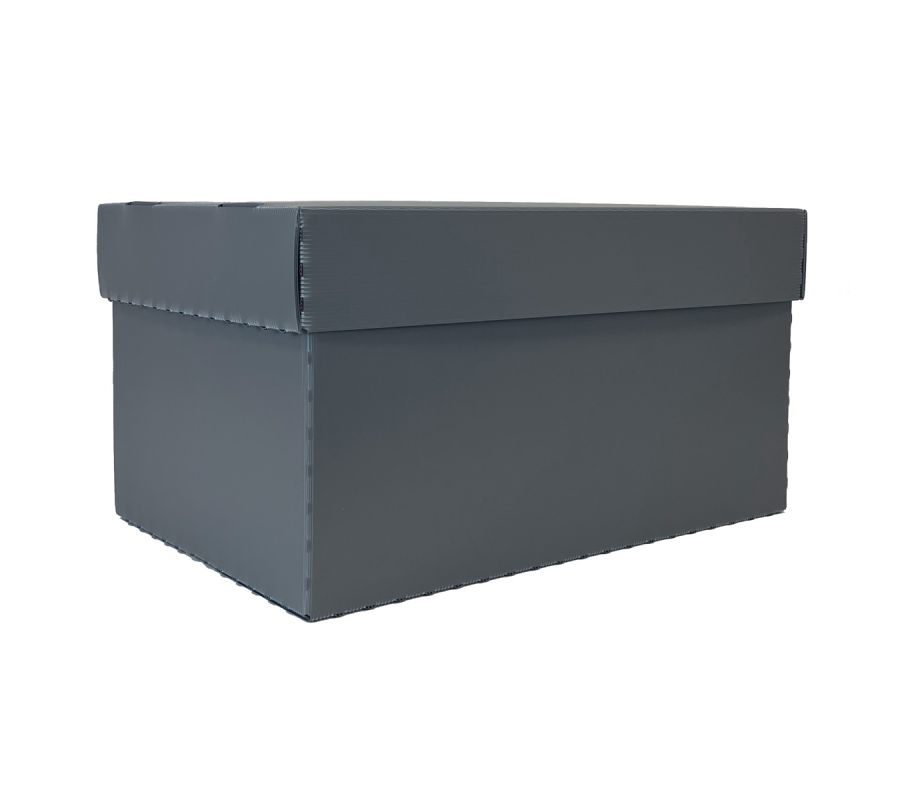 PP-Deckelbox mit Fächern