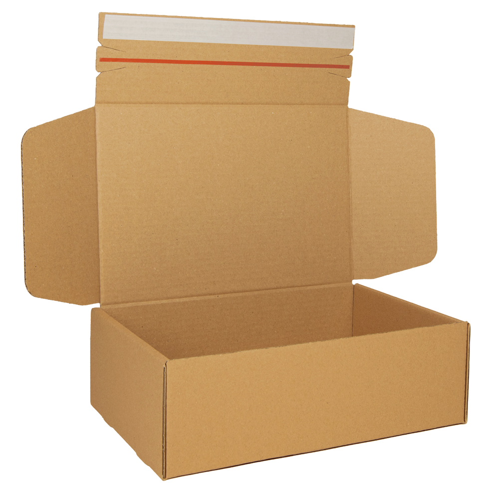 E-Commerce Versandkarton mit Selbstklebeverschluß FEFCO 0885 unbedruckt