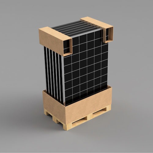 PV-Solar-Modul-Verpackung