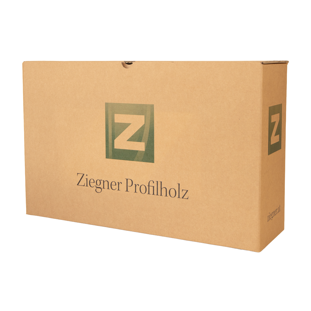 Verpackung geschlossen