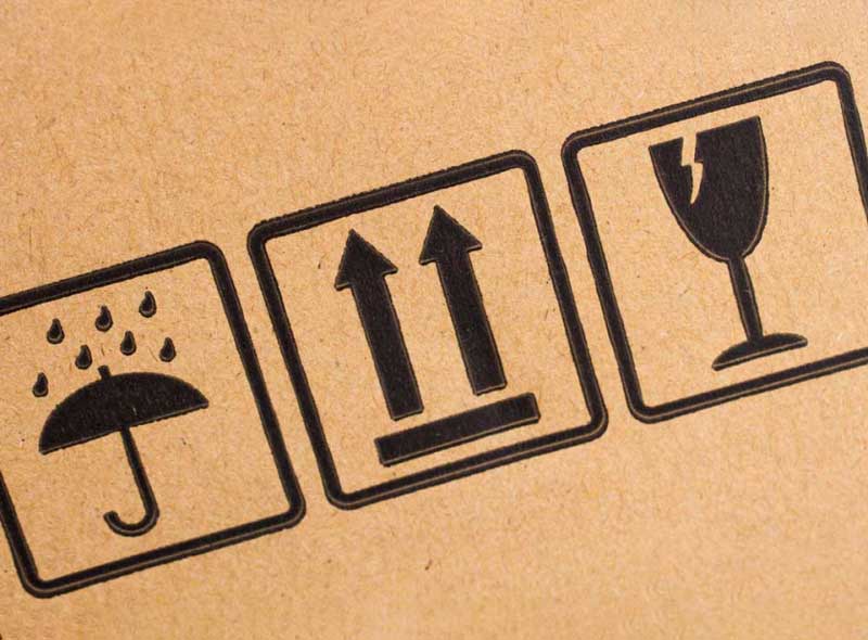 Verpackung unter Belastung