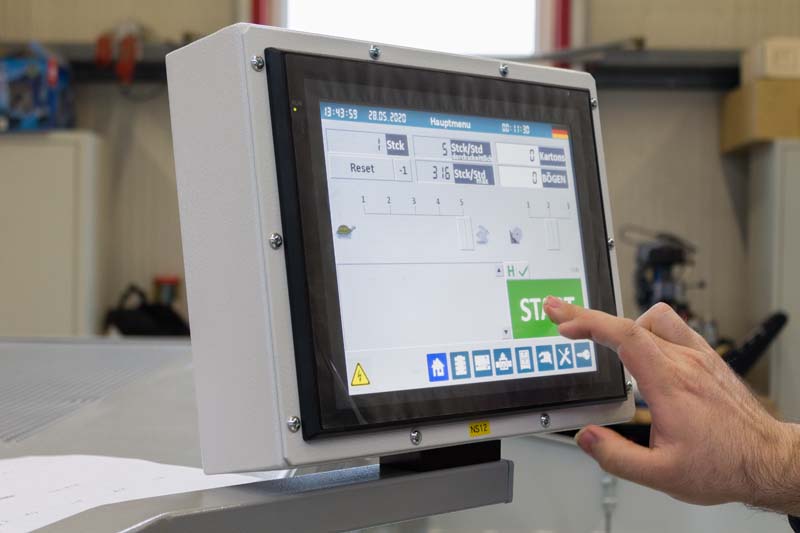 Neue Maschine - Neuer Blick in die Zukunft
