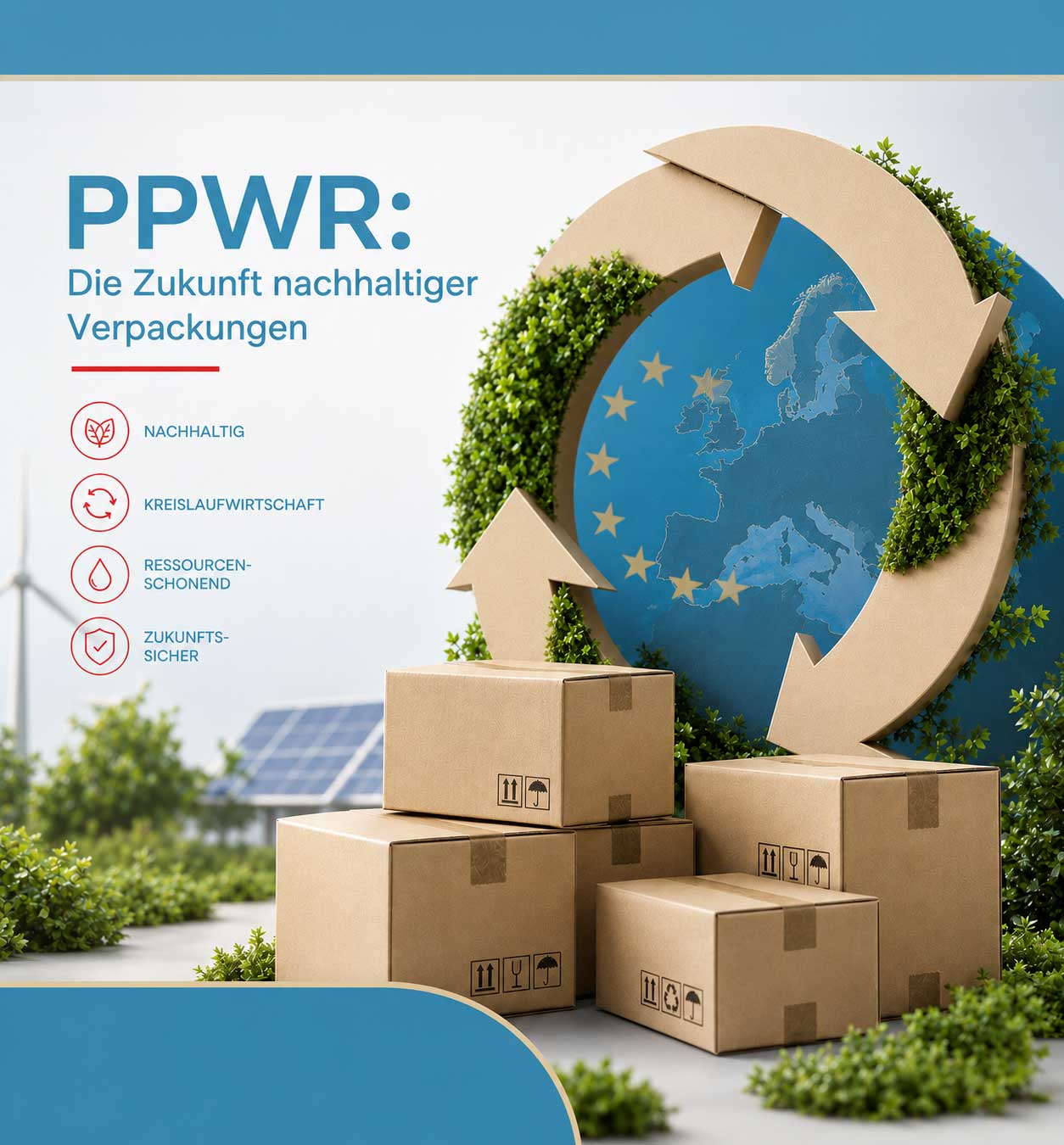 PPWR: Die Ziele der neuen EU-Verpackungsverordnung einfach erklärt