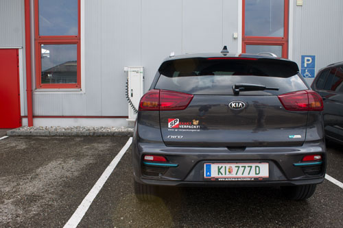 Elektroauto SP-Verpackungen