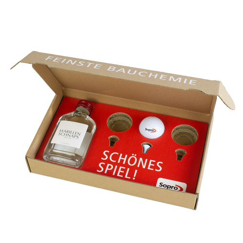 Produktverpackung mit Inlay